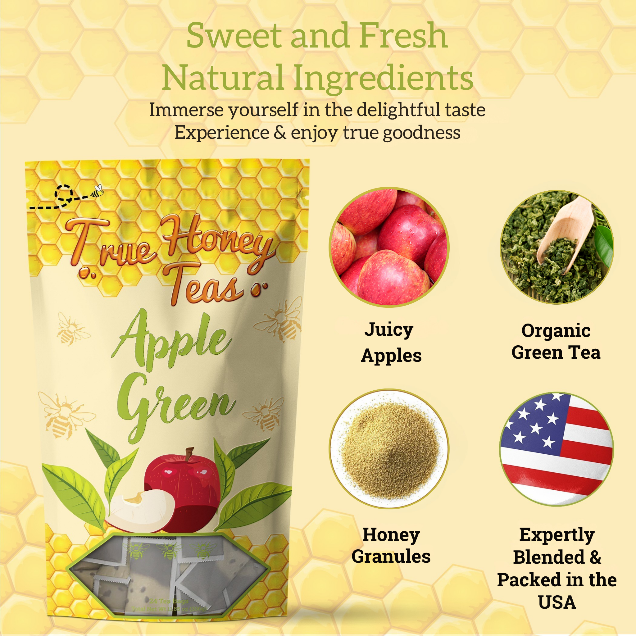 Apple Green Iced Tea