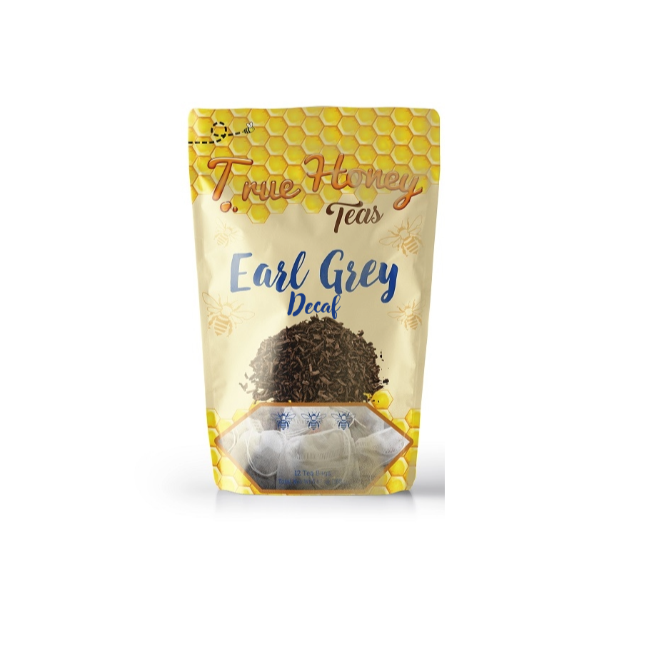 Decaf Earl Grey Tea – 24 Pack – True Honey Teas