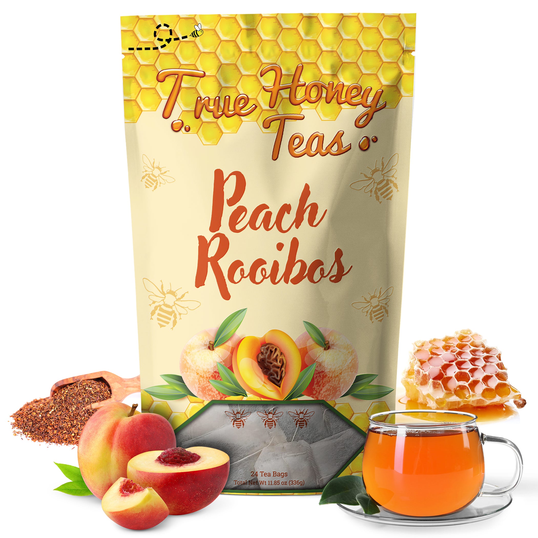 Peach Rooibos 24 Pack