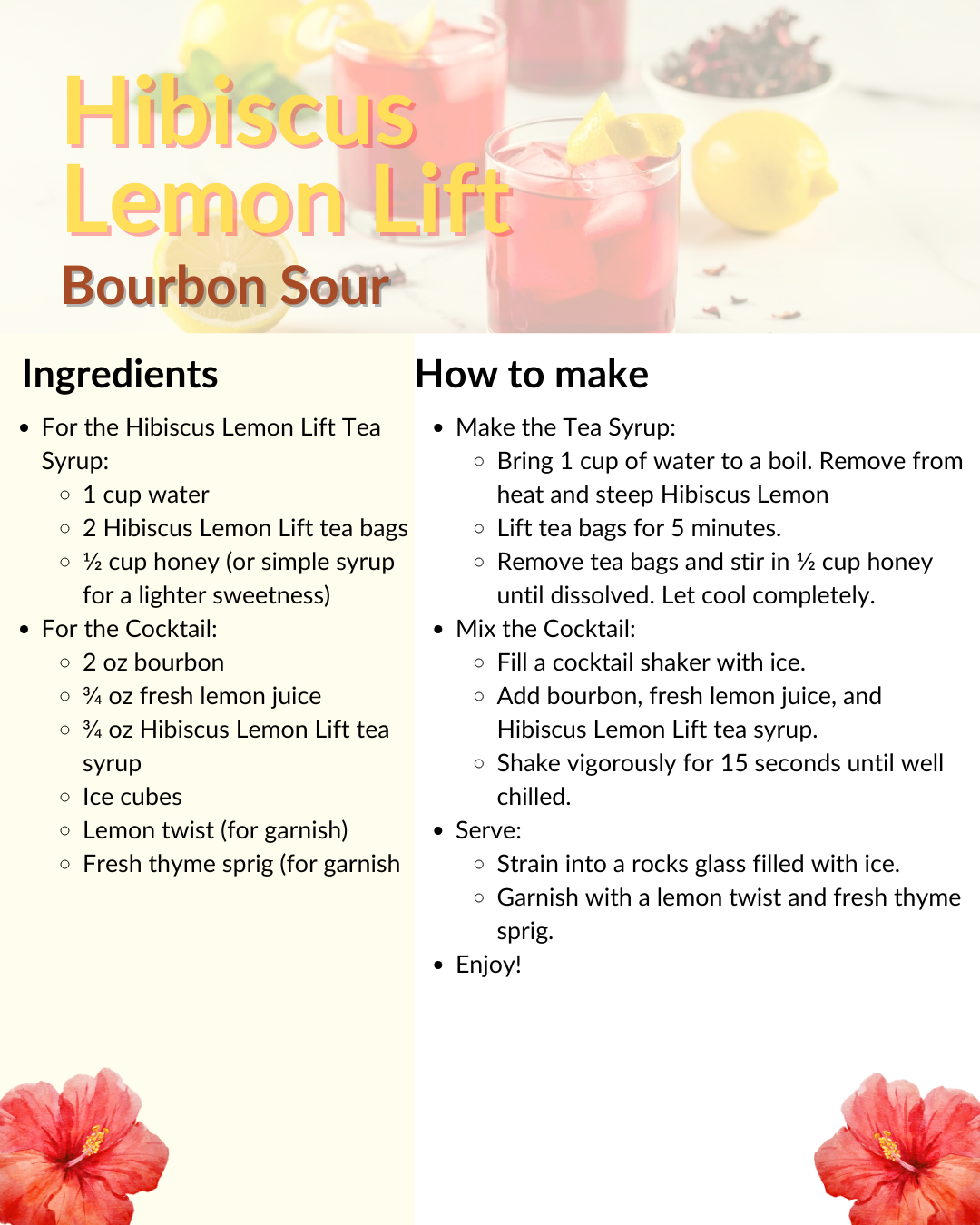 Cooking With Tea – True Honey Teas